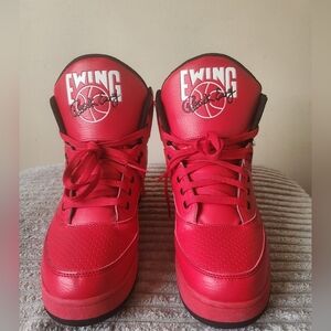 Ewing 33 HI x ORION REBOUND in Red/Black/White Men's 10